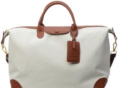 Women’s Travel Duffle Bag 23.5L, Vintage Weekender Travel Tote Bag- Gym Bag and Travel Carry On Bags for Overnight Bag Lugga (Brown)