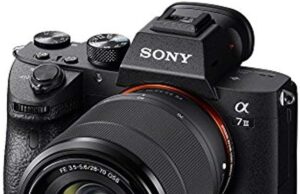 Sony a7 III (ILCEM3K/B) Full-frame Mirrorless Interchangeable-Lens Camera with 28-70mm Lens with 3-Inch LCD, Black