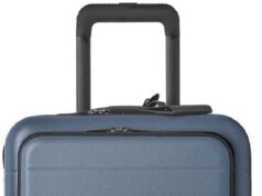 MEMBER’S MARK Hardside Carry-on Pro Spinner Suitcase With USB (Blue, Carry-On 20-Inch)