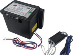 Top Load Trailer Breakaway Kit with Battery, Breakaway Switch, Breakaway Cable, Battery Box, Built in Charger, LED Charge Indicator and Wiring. Trailer Accessories for Electric Trailer Brakes