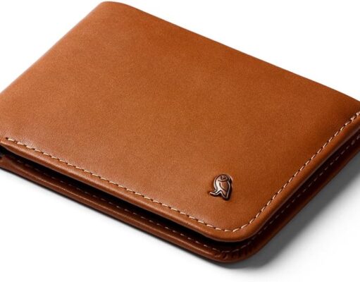 Bellroy Hide & Seek Wallet (Slim Leather Bifold Design, RFID Protected, Holds 5-12 Cards, Coin Pouch, Flat Note Section, Hidden Pocket)