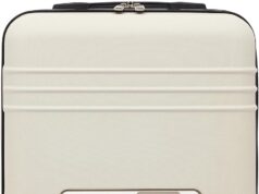 Travelers Club Richmond Spinner Luggage, Bone, Carry-On 20-Inch