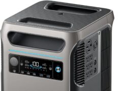 Anker SOLIX F3800 Portable Power Station, 3840Wh, LiFePO4 Batteries, Ultra-High 6000W AC Output with 120V/240V, Solar Generator for Home Backup, RVs, Emergencies, Power Outages, and Outdoor Camping