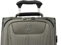 Travelpro Maxlite 5 Softside Expandable Carry on Luggage with 4 Spinner Wheels, Lightweight Suitcase, Men and Women, Slate Green, Carry On 21-Inch