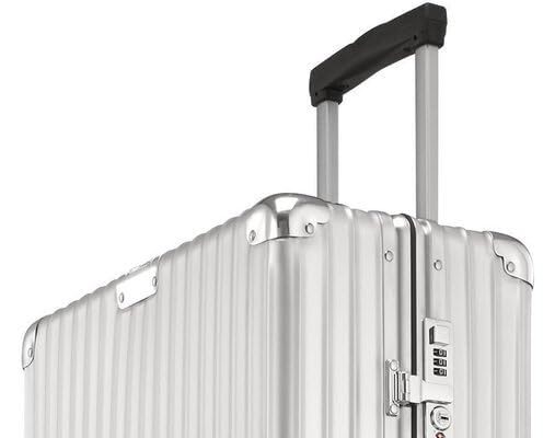 Rimowa Classic Flight IATA Luggage 30″ inch Cabin Multiwheel Silver White