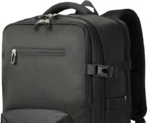 SHRRADOO Travel Laptop Backpack, Airplane Approved Travel Backpack Suitcase For Men Women, Lightweight College High School Luggage Bag 17inch College High School Laptop Backpack Gifts For Business