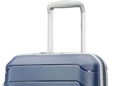 Samsonite Freeform Hardside Expandable with Double Spinner Wheels, Carry-On 21-Inch, Navy
