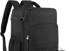 Travel Backpack for Men Women, Personal Item Travel Bag with Multi-Pockets, Airline Approved Carry on Backpack Fits 16inch Laptop, Waterproof Casual Backpack for College,Travel, Work