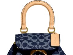 Coach Women’s Riya Backpack, Blue, Medium