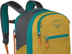 Osprey Daylite Expandable 26+6 Travel Pack, Tumbleweed Yellow/Tunnel Vision