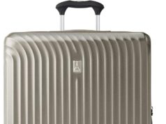 Travelpro Maxlite Air Hardside Expandable Checked Luggage, 8 Spinner Wheels, Lightweight Hard Shell Polycarbonate Suitcase, Champagne, Checked Large 28-Inch