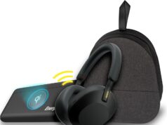 Sony WH-1000XM5 Wireless Noise Canceling Over-Ear Headphones (Black) Bundle with Wireless Over-Ear Headphone Accessory (2 Items)