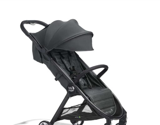 Baby Jogger City Tour 2 Ultra-Compact Travel Stroller, Lightweight, Foldable, Pike Exclusive Includes Belly Bar, Leatherette Handlebar, and Premium Fabric