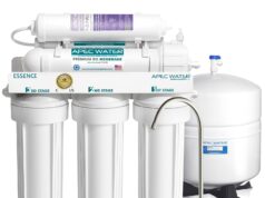 APEC Water Systems ROES-PH75 Essence Series Top Tier Alkaline Mineral pH+ 75 GPD 6-Stage Certified Ultra Safe Reverse Osmosis Drinking Water Filter System