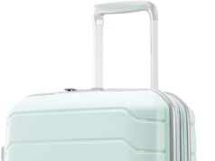 Samsonite Freeform Hardside Expandable with Double Spinner Wheels, Carry-On 21-Inch, Mint Green