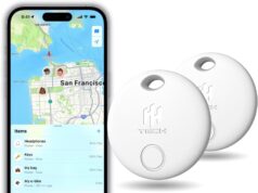 HH-Tech Smart Tag (Pack-2) for Apple iOS Devices, Key Tracker, Item Finder, Luggage Tag, Easily Track Your Wallet, Bag, Suitcase, and More with The Apple iPhone Find My App