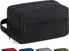 Vorspack Travel Toiletry Bag for Men – Large Toiletries Bag Water Resistant Hanging Dopp Kit Travel Bag for Toiletries Accessories