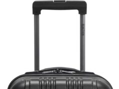 Kenneth Cole REACTION Out of Bounds Lightweight Hardshell 4-Wheel Spinner Luggage, Charcoal, 20-Inch Carry On