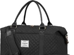 LOVEVOOK Travel Duffle Bag,Weekender Bags for Women with Shoe Compartment,Carry on Overnight Bag with Toiletry Bag,Gym Duffel Bag with Wet Pocket, Hospital Bags for Labor and Delivery