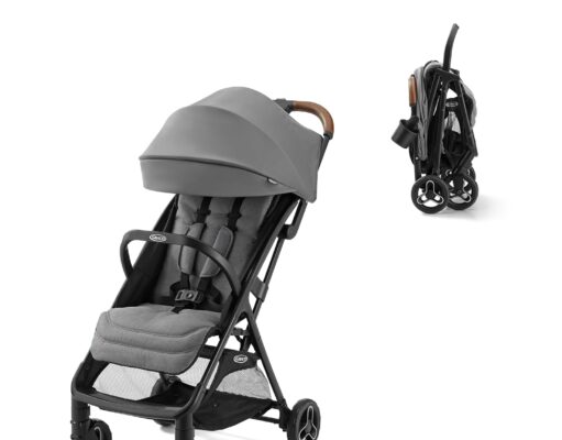 Graco Ready2Jet Compact Stroller – Compact Travel Stroller with Automatic Fold