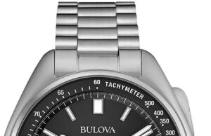 Bulova Men’s Archive Series Lunar Pilot 6-Hand Chronograph High Performance Quartz Stainless Steel, Sapphire Crystal Style: 96B258