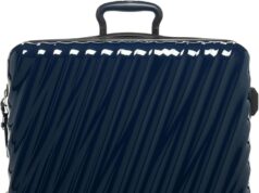 TUMI – 19 Degree Extended Trip Expandable 4 Wheeled Packing Case – Hard Shell Suitcase – 30.5″ X 20.0″ X 11.0″ – Navy
