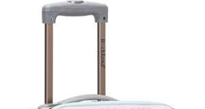 Rockland London Hardside Spinner Wheel Luggage, Multicolor, Carry-On 20-Inch