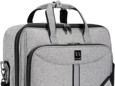 Suit Carry On Garment Bag for Travel & Business Trips With Shoulder Strap
