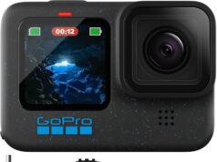 GoPro Hero12 Black E-Commerce Package – Waterproof Action Camera with 5.3K60 Ultra HD Video, 27MP Photos, HDR, 1/1.9″ Image Sensor, Live Streaming, Webcam, Stabilization