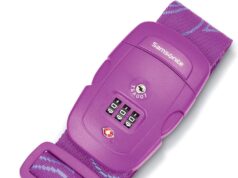 Samsonite Luggage Strap, Ultraviolet, Combination Lock