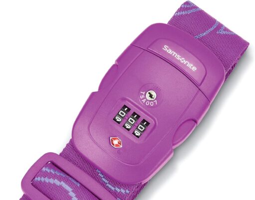 Samsonite Luggage Strap, Ultraviolet, Combination Lock