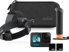 GoPro HERO12 Black + Accessories Bundle – Includes: Handler + Head Strap 2.0 + Enduro Battery + Carrying Case