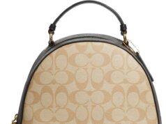 Coach Jordyn Backpack, Light Khaki Brown Multi