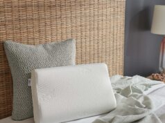 Tempur-Pedic TEMPUR-Ergo Neck Pillow, Medium Profile, White