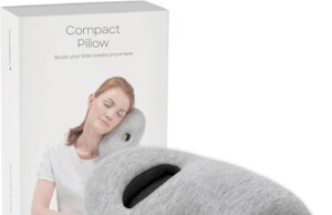 Ostrichpillow Mini Pillow Travel Pillow for Men Women Kids Comfort, Compact & Lightweight, Versatile Sleeping Positions, Easy Clean