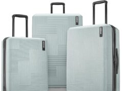 American Tourister Stratum XLT Expandable Hardside Luggage with Spinner Wheels, Mint, 3-Piece Set (20/24/28)
