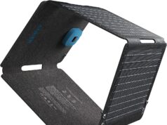 Anker Solix PS30 Solar Panel, 30W Foldable Portable Solar Charger, IP65 Water and Dust Resistance, Ultra-Fast Charging, Charges 2 Devices at Once, for Camping, Hiking, and Outdoor Activities.