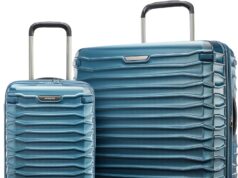 Samsonite Stryde 2 Hardside Expandable Luggage with Spinners, Deep Teal, 2PC Set (CO/LG)