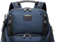 TUMI – Alpha Bravo Search Backpack – Laptop Backpack for Men & Women – Backpack for Work & Travel – 17.0″ X 14.0″ X 8.3″ – Navy Blue