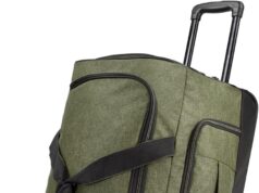 Pacific Gear Rolling Duffel Wheels, 30-inch Luggage, Hockey Bag, Heavy Duty