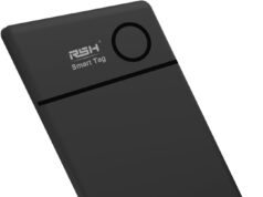 RSH Wallet Tracker Card Key Finder Luggage Tracker Item Locator Works with Apple Find My,Smart Bluetooth Tracker for Suitcase, Bag, Backpack, Smart tag Item Finder (Android Not Supported)