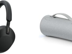 Sony WH-1000XM5 The Best Wireless Noise Canceling Headphones & SRS-XG300 X-Series Wireless Portable-Bluetooth Party-Speaker IP67