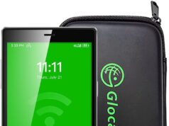 GlocalMe G4 Pro 4G LTE Mobile Hotspot Router & Protective Case, with US 8GB & Global 1.1GB Data, 5” Touch Screen LCD Display Portable WiFi Hotspot for Travel, No Contract, SIMFREE, Pocket WiFi Device