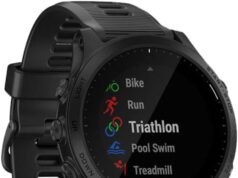Garmin Forerunner 945, Premium GPS Running/Triathlon Smartwatch with Music, Black – 010-02063-00