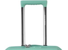 Traveler’s Choice Pagosa Indestructible Hardshell Expandable Spinner Luggage, Mint, Carry-on