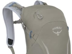 Osprey Hikelite 18L Unisex Hiking Backpack, 18 Tan Concrete, One Size
