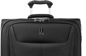 Travelpro Maxlite 5 Softside Expandable Checked Luggage with 4 Spinner Wheels, Lightweight Suitcase, Men and Women, Black, Checked Large 29-Inch