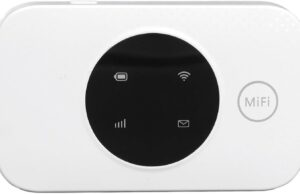 Mobile Wi Fi Hotspots, 300Mbps Portable Travel Router Supports 10 Users at The Same Time, 3000mAh, 4G Pocket Wi Fi Device for Secure Internet at Home or Everywhere You