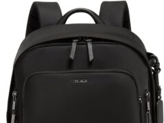 TUMI – Voyageur Montana Backpack – Stylish Travel Backpack for Women – For Business, Work – Fits up to 16″ Laptops – Black/Gunmetal
