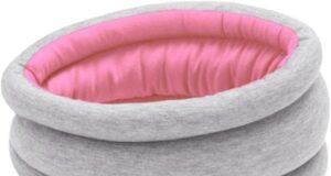 Ostrichpillow Light Commuting, Travel Pillow & Power Nap Pillow – Premium Comfort & Lightweight, Adjustable to Your Head, Small & Versatile